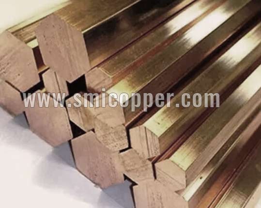 copper nickel hex bar